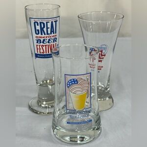 Great American Beer Festival Tasters Denver, CO (lot of 3)